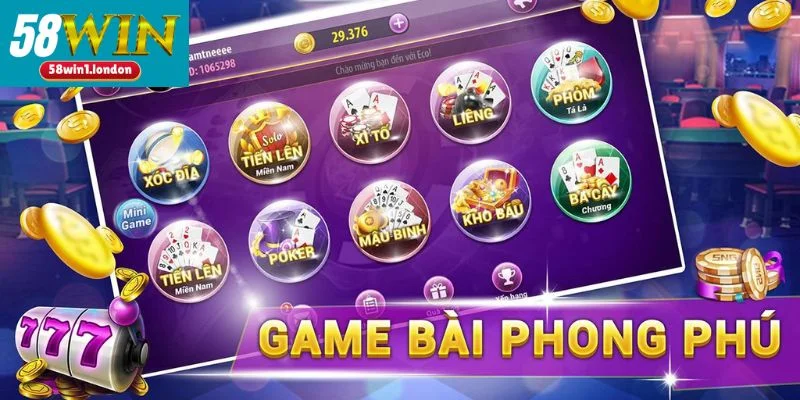 58WIN có đánh bài đổi thưởng không là chủ đề đang được quan tâm hiện nay.