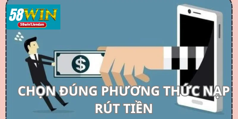 Hội viên nạp, rút đúng phương thức nhà cái cập nhật.