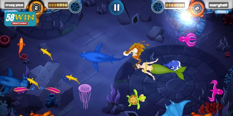 Các bước tham gia game game bắn cá ăn xu 58WIN đơn giản nhất cho các tân thủ.