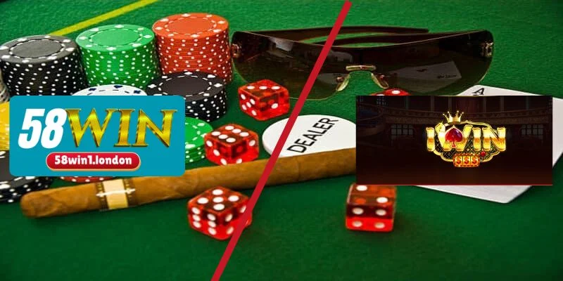 So sánh 58WIN với Iwin chi tiết về các ưu đãi độc quyền.