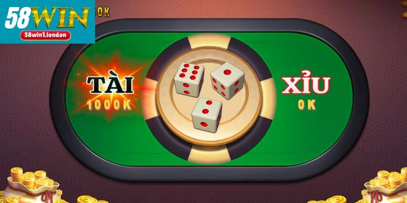 Luật chơi tài xỉu 58WIN được đánh giá là vô cùng đơn giản.